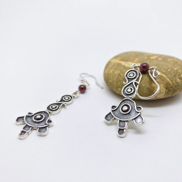 Aretes Sello Cascabel Chicahuaztli