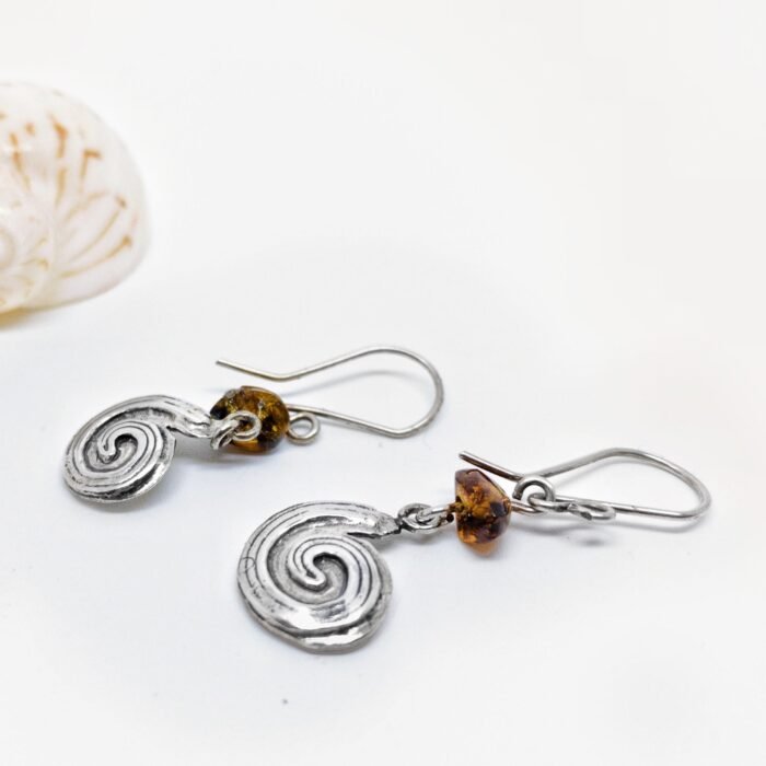 Aretes Volutas Tlaltecuhtli