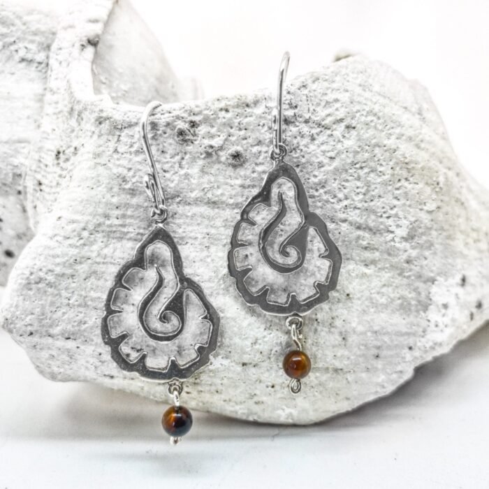 Aretes Concha Prehispánica