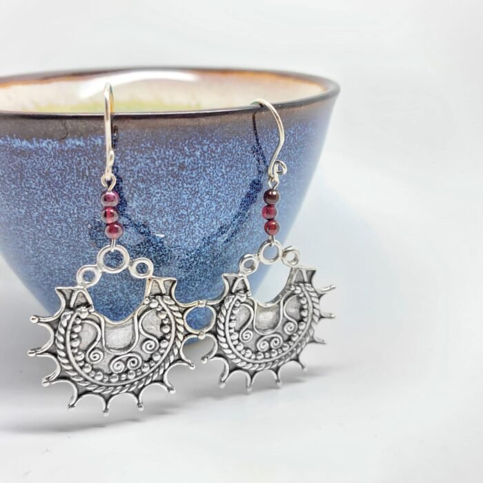 Aretes Cartoneados con Picos