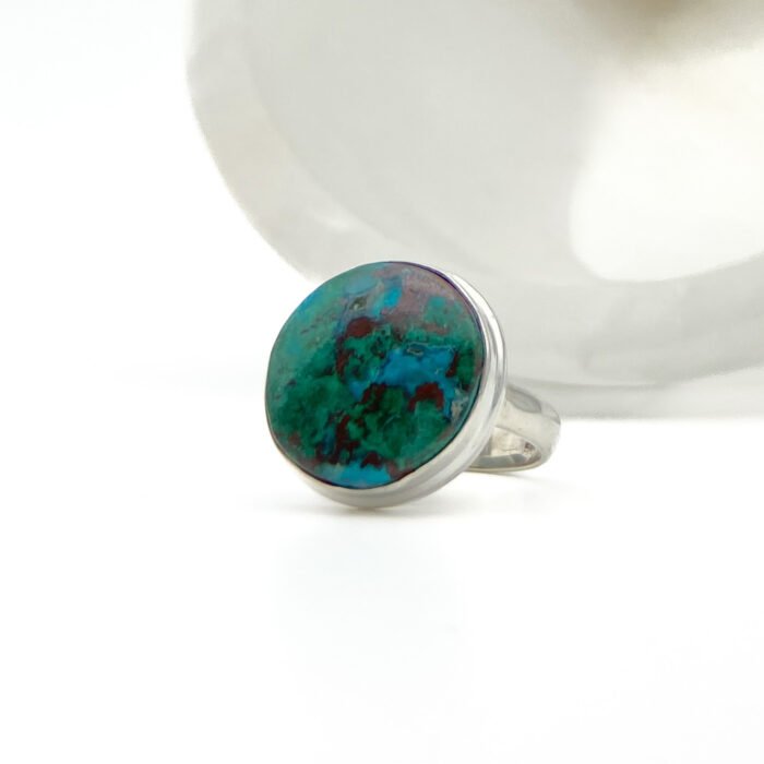 Anillo Crisocola Talla 8