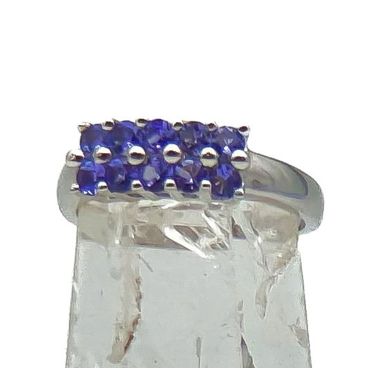 Anillo Tanzanita Talla 7.5