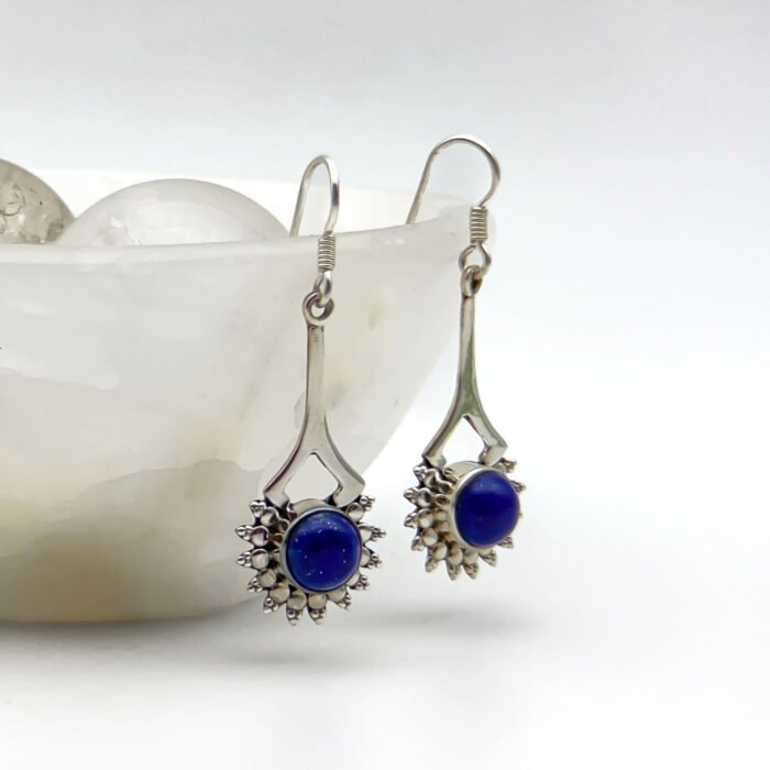 Aretes Lapislázuli