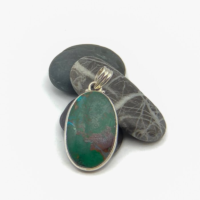 Dije Crisocola Ovalada