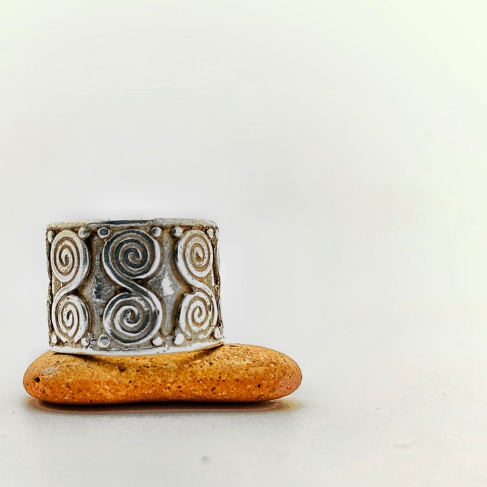 Anillo Espirales Claras