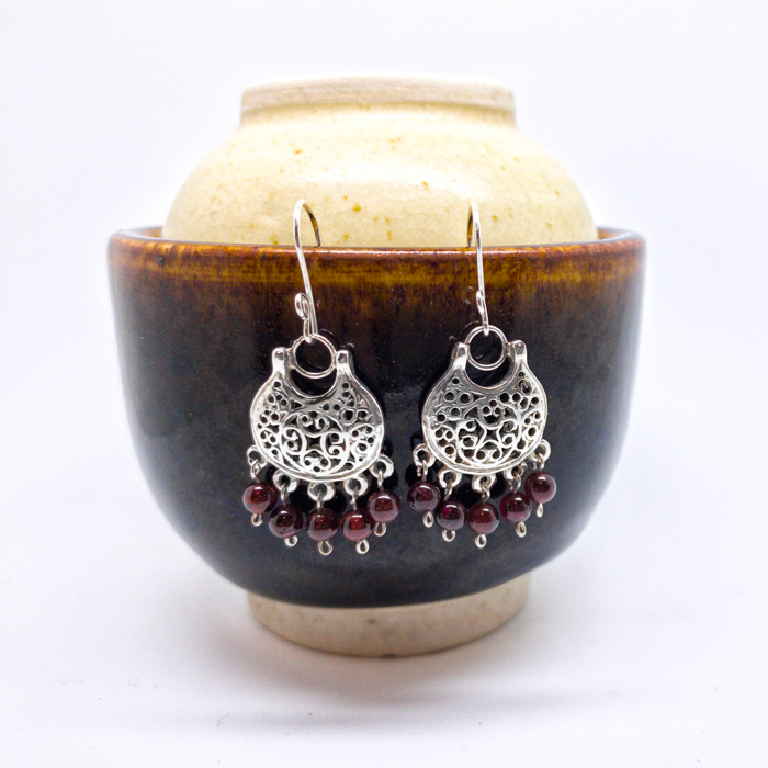 Arracadas Filigrana Canastita