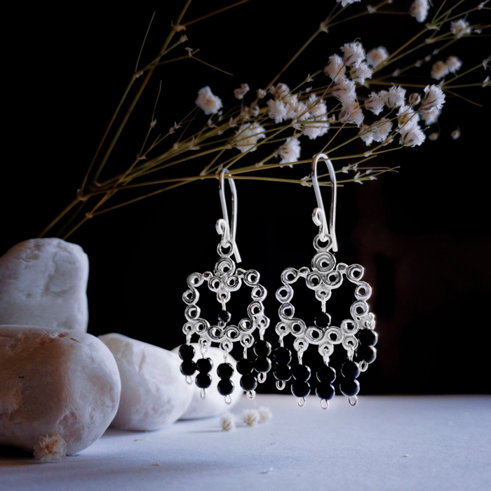 Aretes Filigrana Círculo